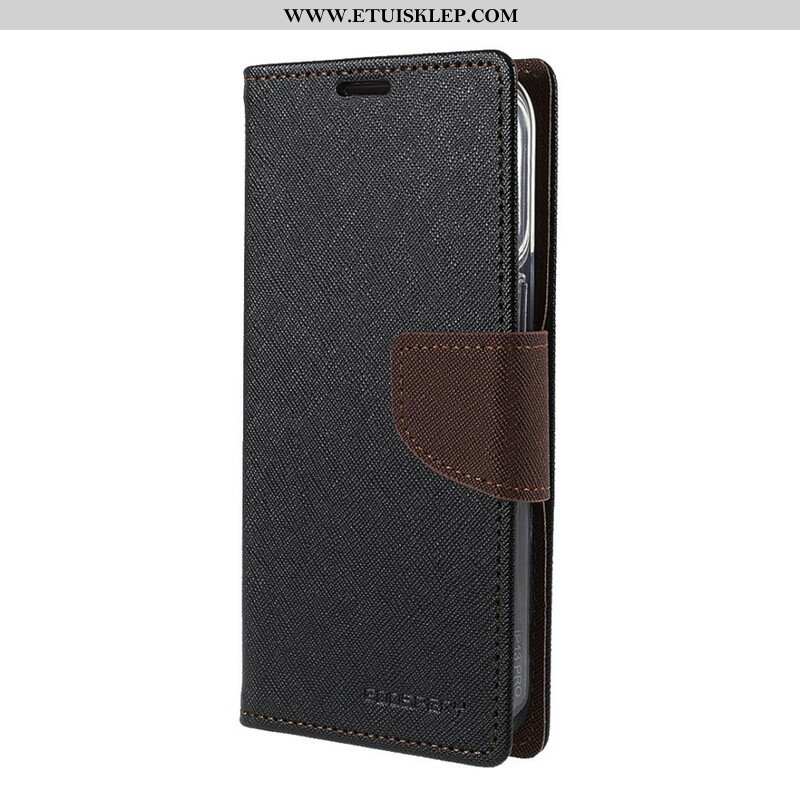 Etui Folio do iPhone 13 Pro Dwukolorowy Mercury Goospery